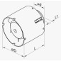 Extracteur De Gaine Ø 150mm - Vents Vko1 - 305 M³/h