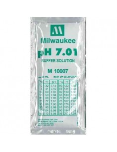 Solution Etalonnage Milwaukee - Ph 7.01 - Sachet 20 Ml