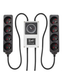 Minuterie Black Contactor 8 Entree Lumii