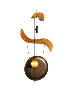 Carillon A Vent Gong Feng Shui Orange