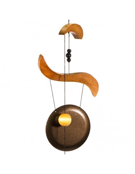 Carillon A Vent Gong Feng Shui Orange