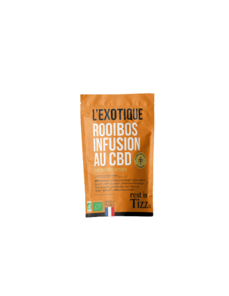 L'exotique - Rooibos Infusion Cbd Bio - 50 Gr