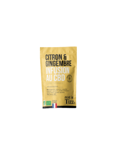 Citron Gingembre - Infusion Cbd Bio - 50 Gr