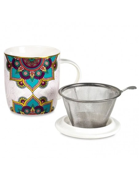 Tasse Infuseur A The Mandala Turquoise