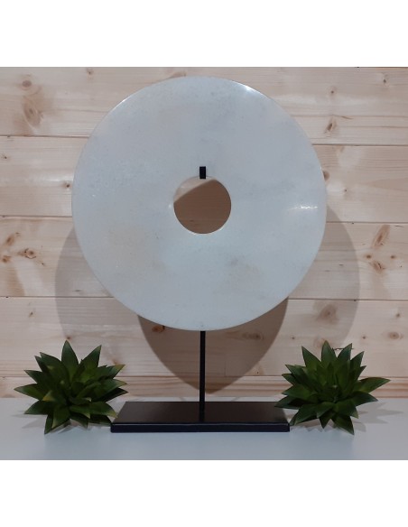 Disque Bi Pierre 30 Cm Blanc