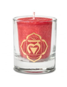 Bougie Parfumee 1°chakra Rouge