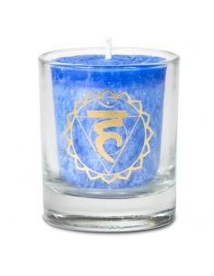 Bougie Parfumee 5°chakra Bleue