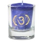 Bougie Parfumee 6°chakra Bleue Fonce Indigo