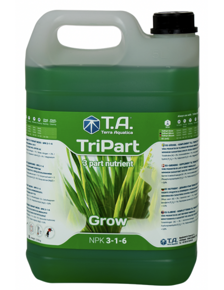 Tripart Grow 5 Litres - Terra Aquatica