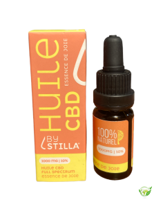 HUILE SUBLINGUALE CBD ESSENCE DE JOIE CITRON GINGEMBRE 10% - 10ml