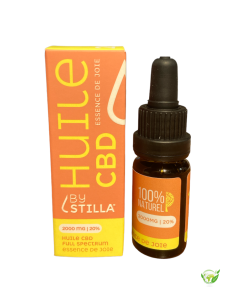 HUILE SUBLINGUALE CBD ESSENCE DE JOIE CITRON GINGEMBRE 20% - 10ml