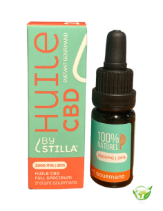 HUILE SUBLINGUALE CBD INSTANT GOURMAND POIRE VANILLE 20% - 10ml