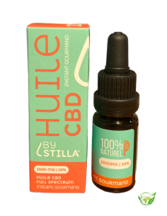 HUILE SUBLINGUALE CBD INSTANT GOURMAND POIRE VANILLE 10% - 10ml