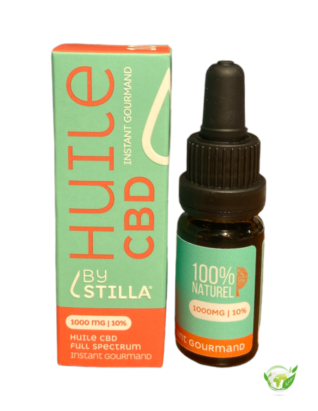 HUILE SUBLINGUALE CBD INSTANT GOURMAND POIRE VANILLE 10% - 10ml