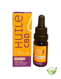 HUILE SUBLINGUALE CBD TEMPS CALME CHEESECAKE MYRTILLE 30% - 10ml