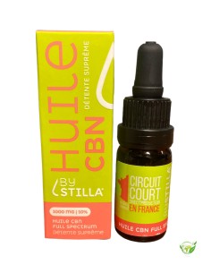 HUILE SUBLINGUALE CBN DETENTE SUPREME PASTEQUE/FRAISE 10% - 10ML