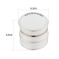 GRINDER CHAMP HIGH PORCELAINE BLANC 63 MM