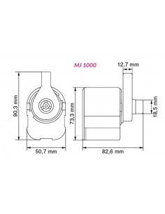 Pompe Maxijet 1000l/h